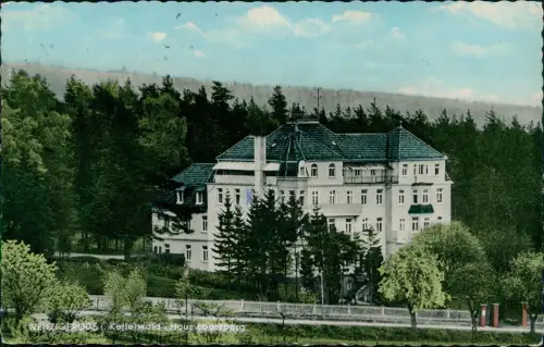 Ansichtskarte Wenzigerode-Bad Wildungen Haus Ebersberg 1963