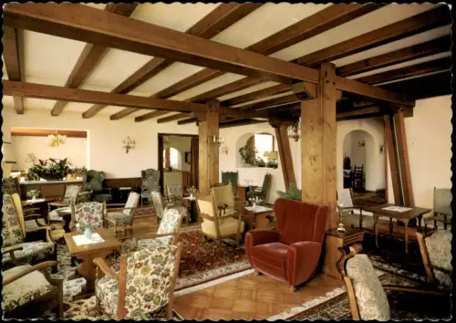 Ansichtskarte Seefeld Innenansicht Hotel Alpinal 1975