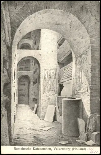Valkenburg aan de Geul Romeinsche Katacomben, Valkenburg (Holland) 1911