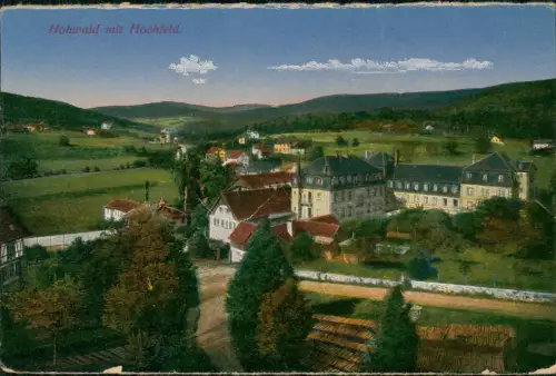 CPA Le Hohwald Hohwald mit Hochfeld 1910