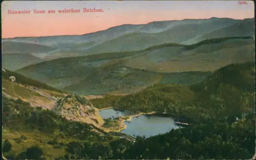 CPA .Frankreich Neuweier Seen am welschen Belchen 1916   1. Weltkrieg Feldpost