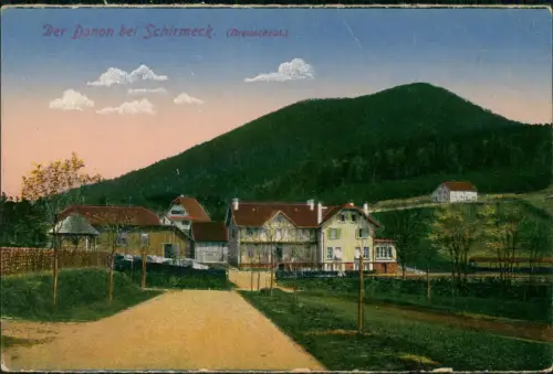 CPA Schirmeck Der Donon bei Schirmeck (Breuschtal) 1910