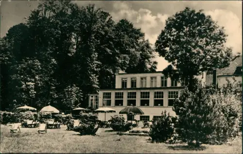 Waldenburg (Sachsen) DDR AK Gasthof Grünefelder Park bei Waldenburg 1961
