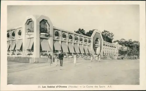CPA Les Sables d'Olonne Le Casino des Sports A.B. 1930