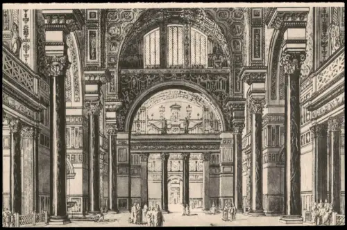 Rom Roma BATHS OF CARACALLA Thermen Terme im alten Rom Werbekarte 1910