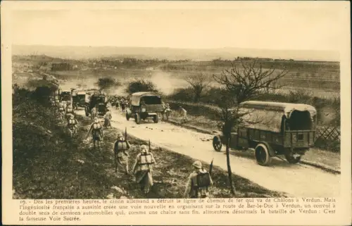 CPA .Frankreich Patriotika France Soldaten LKW Militaria WK1 1917