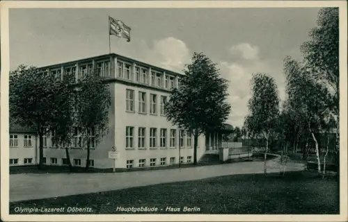 Ansichtskarte Döberitz-Premnitz Hauptgebäude - Haus Berlin 1939