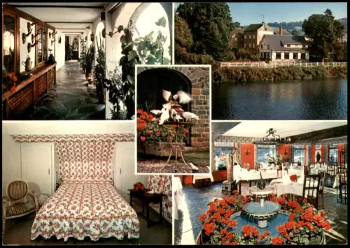 Postkaart Comblain-la-Tour Hostellerie St. Roch, Comblain-la-Tour 1970