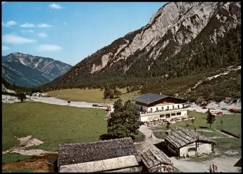 Pertisau-Eben am Achensee Alpengasthof Gramai mit Almgebäuden 1980