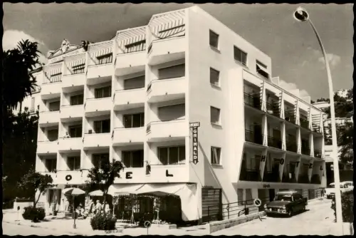 Menton Mentoun/ Mentone LE GRIMALDI Annexe MONDIAL-Hôtel Restauration 1955