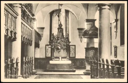 Helsingør Helsingör Schloss Kronborg Innen Schloss-Kirche Slotskirken 1910