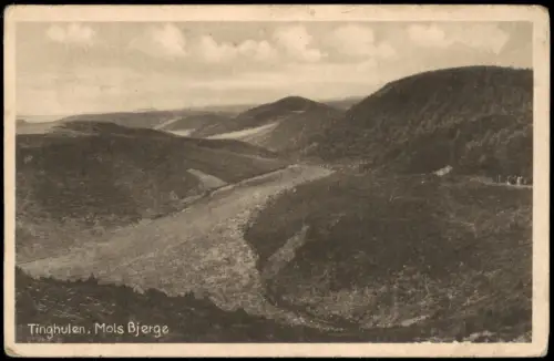 Postcard .Dänemark - Dänemark (allgemein) Tinghulen Mols Bjerge 1910