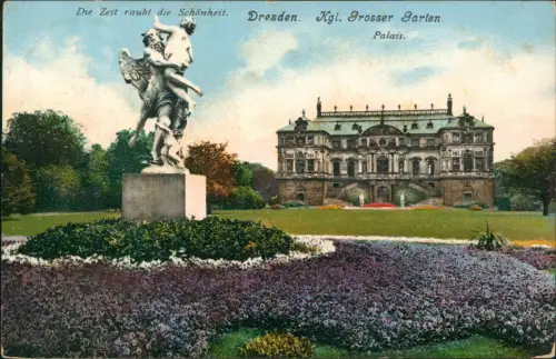 Seevorstadt-Ost/Großer Garten-Dresden Kgl. Grosser Garten Palais 1907