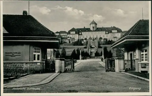 Bad Gottleuba-Bad Gottleuba-Berggießhübel Eingang Heilställe 1930