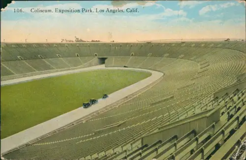 Los Angeles Los Angeles Coliseum Exposition Park Stadium Stadion 1920