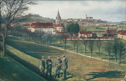 CPA Altkirch (Elsaß) Soldaten St. Morant 1917