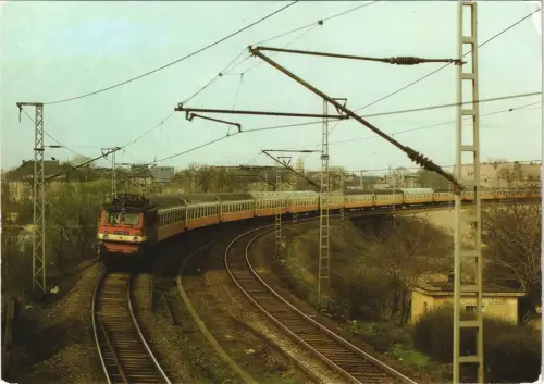 Ansichtskarte  Zug der Zeit 1985