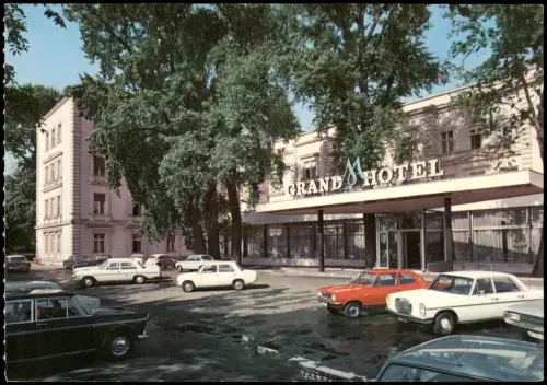 Postcard Budapest Grand Hotel auf der Margareteninsel 1977