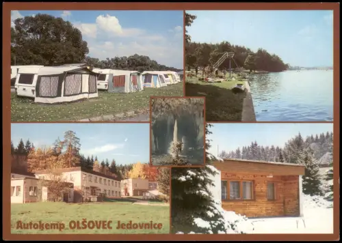 Postcard Jedownitz Jedovnice Autokemp Olšovec 2005