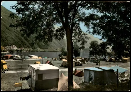 Cartolina .Trentino-Südtirol Zeltplatz Camping PIEVE LAGO DI LEDRO 1976