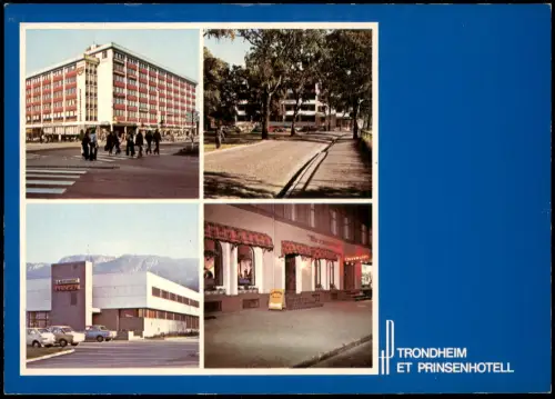 Postcard Trondheim Trondheim Prinsen Hotell 1980