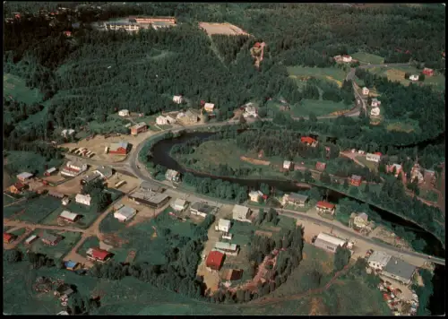 Postcard Olsborg-Målselv Luftaufnahme von Olsborg, Troms 1970