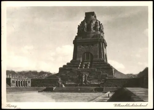 Ansichtskarte Leipzig Völkerschlachtdenkmal 1940