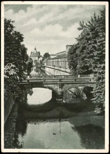 Ansichtskarte Chemnitz Blick von der Brücke Kaßbergauffahrt 1915