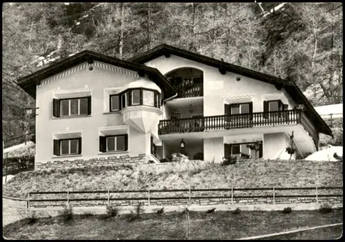 Pontresina Gästehaus Chesa Grischuna Fam. C. Cabalzar-Honegger 1985
