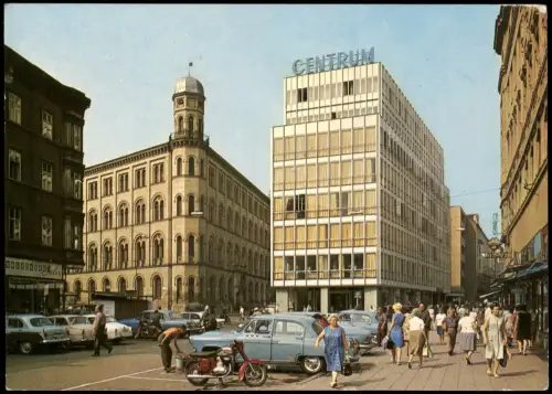 Postcard Brünn Brno Obchodní dům Centrum Warenhaus Centrum 1968