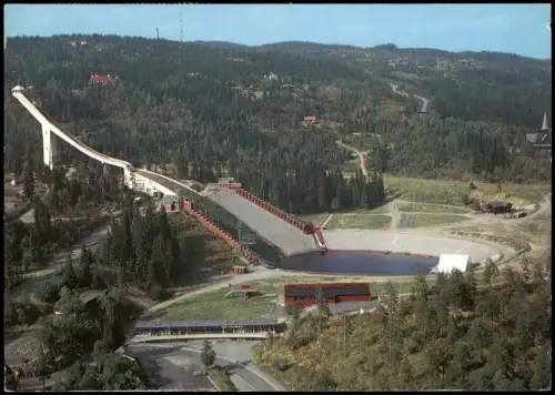 Holmenkollen Norge Oslo Holmenkollbakke ski-jumping hill Sprungschanze 1980