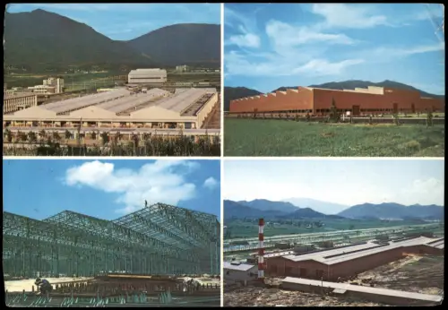 Korea Mehrbildkarte Korea Südkorea CHANGWON INDUSTRIAL COMPLEX 1978