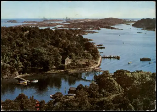 Norwegen Norge Norwegen Allgemein Marivold Grimstad Fjord Landschaft 1969