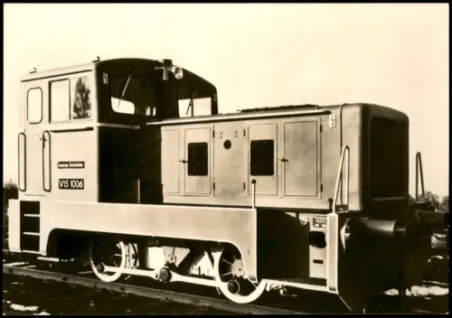 Dresden Verkehrsmuseum DDR Technische Sammelkarte Diesel-Lokomotive 1969