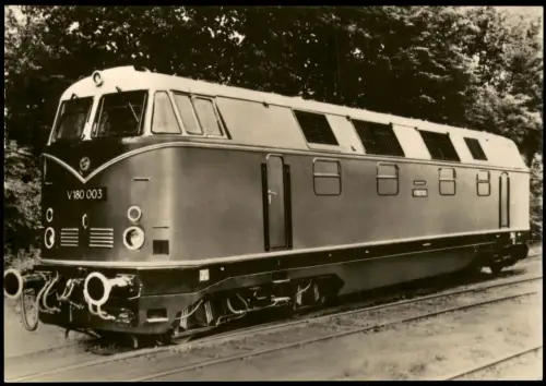 Dresden Verkehrsmuseum Technische Sammelkarte Diesel-Lokomotive 1969