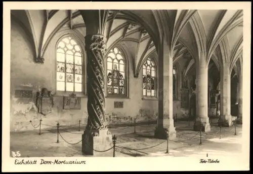 Ansichtskarte Eichstätt Eichstätt Dom-Mortuarium 1950