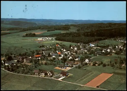 Altenkirchen (Westerwald) Wölmersen Ortsansicht Flugzeug aus, Luftaufnahme 1981