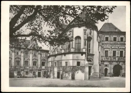 Brieg Brzeg Hedwigskirche, AK des Hilfswerk Päckchenhilfe Ost 1940