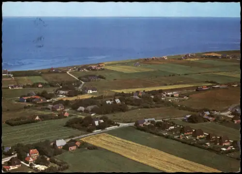 Ansichtskarte Morsum- Luftkurort Morsum auf Sylt Luftaufnahme 1981