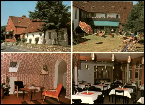 Westerland-Sylt Müttererholungsheim der AW-Hamburg Kirchenweg (Mehrbild-AK) 1970