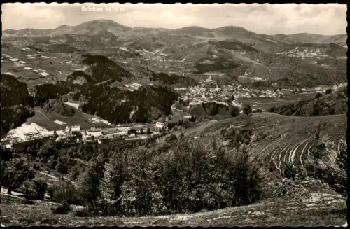 Ansichtskarte Schönau im Schwarzwald Panorama-Ansicht mit Weitsicht 1956