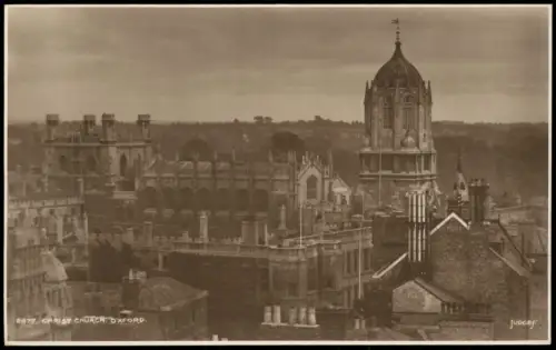 Postcard Oxford CHRIST CHURCH OXFORD 1920