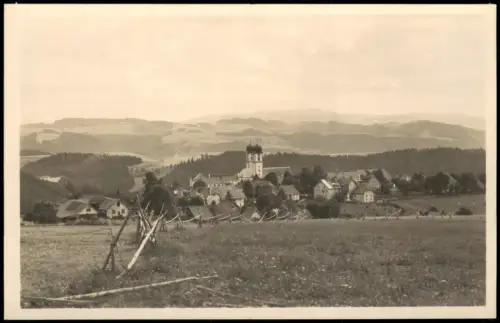 Ansichtskarte St. Märgen Panorama Ansicht Ort im Schwarzwald 1920