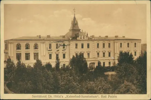 Bad Polzin Połczyn Zdrój Sanitätsrat Dr. Hölzls Kaiserbad Sanatorium 1938