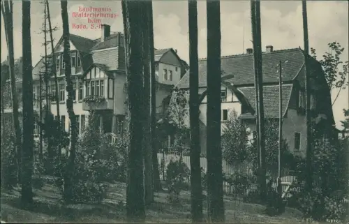 Ansichtskarte Stadtroda Landmannswalderziehungsheim 1916