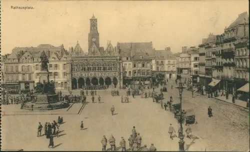 Ansichtskarte  Feldpostkarte 1. Weltkrieg 1916   Feldpost Feldpoststempel GREIZ