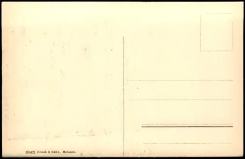 Ansichtskarte Rochlitz Blick auf Schloß 1909