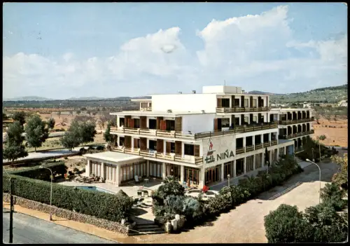 Postale Cala Millor Hotel La Niña, Cala Millor 1991