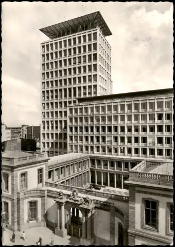 Ansichtskarte Frankfurt am Main Fernmeldehochhaus 1959