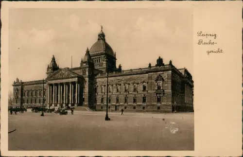 Ansichtskarte Leipzig Reichsgericht 1935